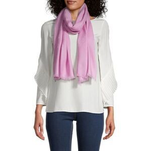 GUCCI ​GG Purple Monogram Wool & Silk Scarf